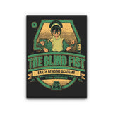 The Blind Fist - Canvas Print