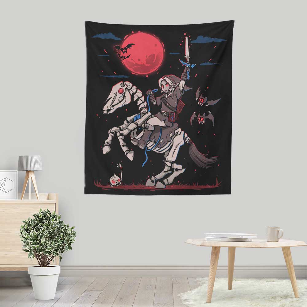 The Blood Moon Rises - Wall Tapestry