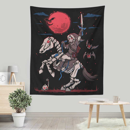 The Blood Moon Rises - Wall Tapestry
