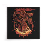 The Blood Wyrm - Canvas Print