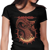 The Blood Wyrm - Women's V-Neck
