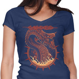 The Blood Wyrm - Women's V-Neck