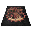 The Blood Wyrm - Fleece Blanket