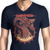 The Blood Wyrm - Men's V-Neck