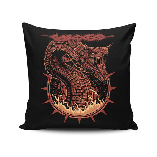 The Blood Wyrm - Throw Pillow