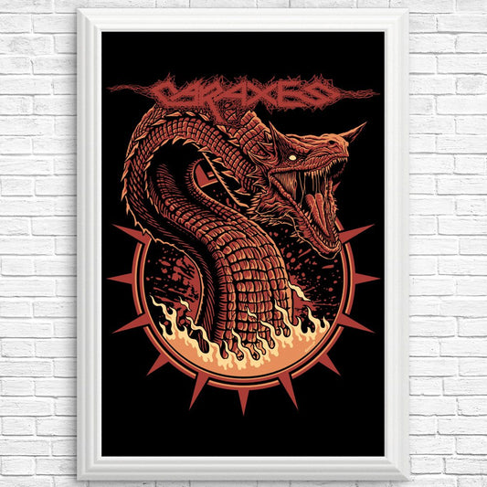 The Blood Wyrm - Posters & Prints