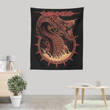 The Blood Wyrm - Wall Tapestry