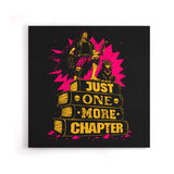 The Book Crawler - Canvas Print