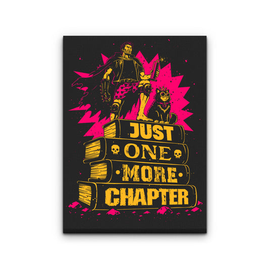The Book Crawler - Canvas Print