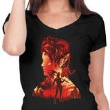 The Burning Spark - Women's V-Neck