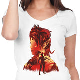 The Burning Spark - Women's V-Neck