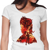 The Burning Spark - Women's V-Neck