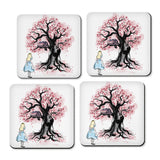 The Cheshire's Tree Sumi-e - Coasters