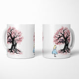 The Cheshire's Tree Sumi-e - Mug