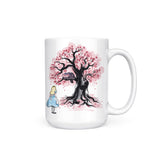 The Cheshire's Tree Sumi-e - Mug