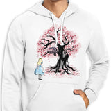 The Cheshire's Tree Sumi-e - Hoodie