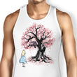 The Cheshire's Tree Sumi-e - Tank Top
