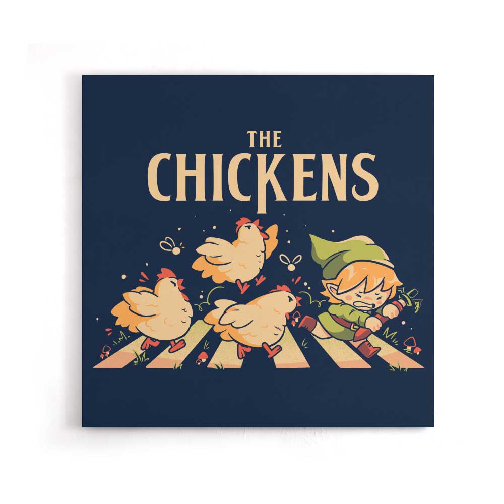 The Chickens - Canvas Print