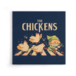 The Chickens - Canvas Print