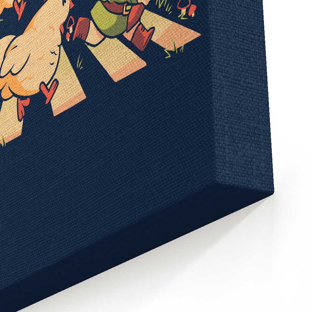 The Chickens - Canvas Print