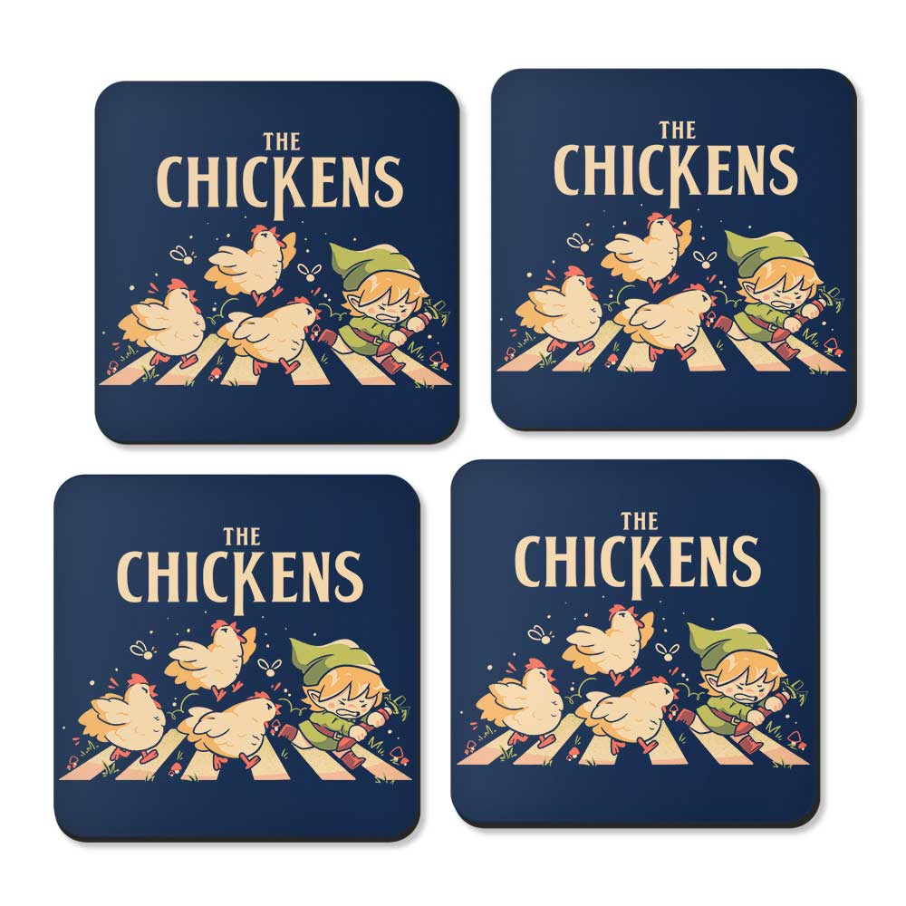 The Chickens - Coasters