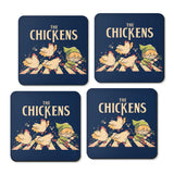 The Chickens - Coasters