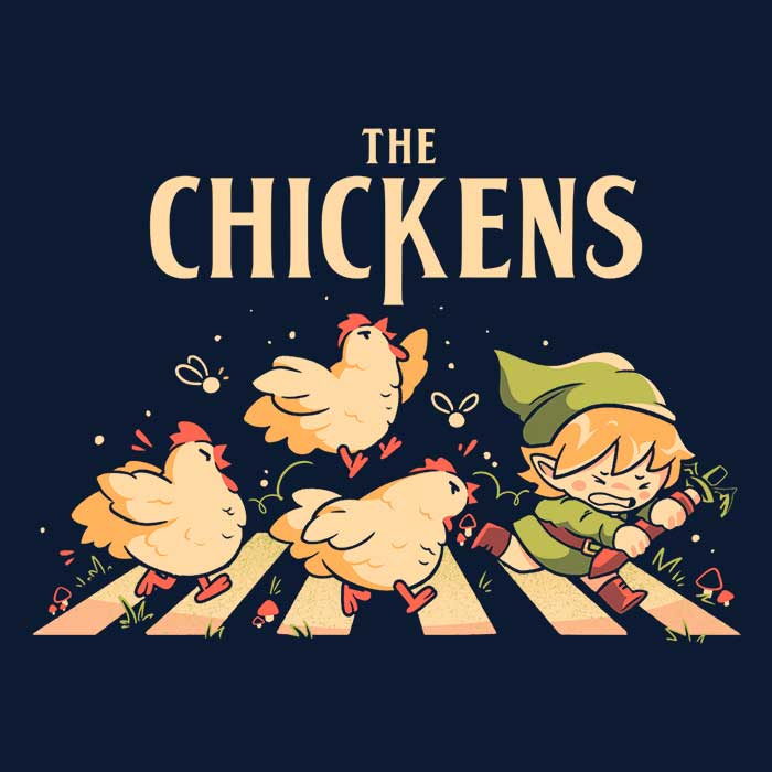 The Chickens - Shower Curtain