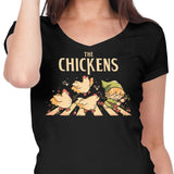 The Chickens - Women's V-Neck