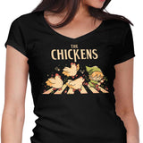 The Chickens - Women's V-Neck