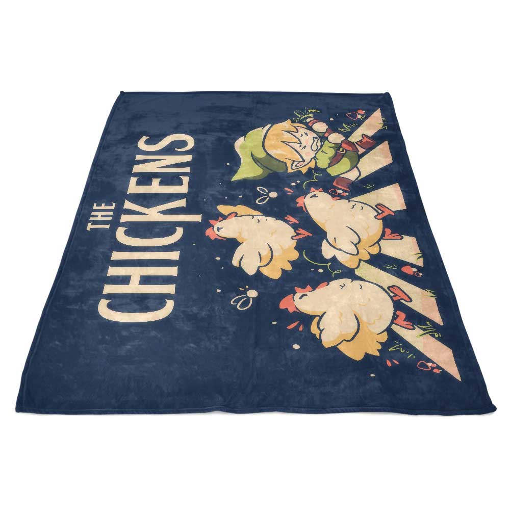 The Chickens - Fleece Blanket