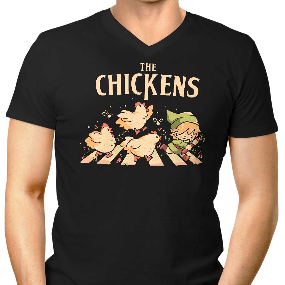 The Chickens - Men's V-Neck