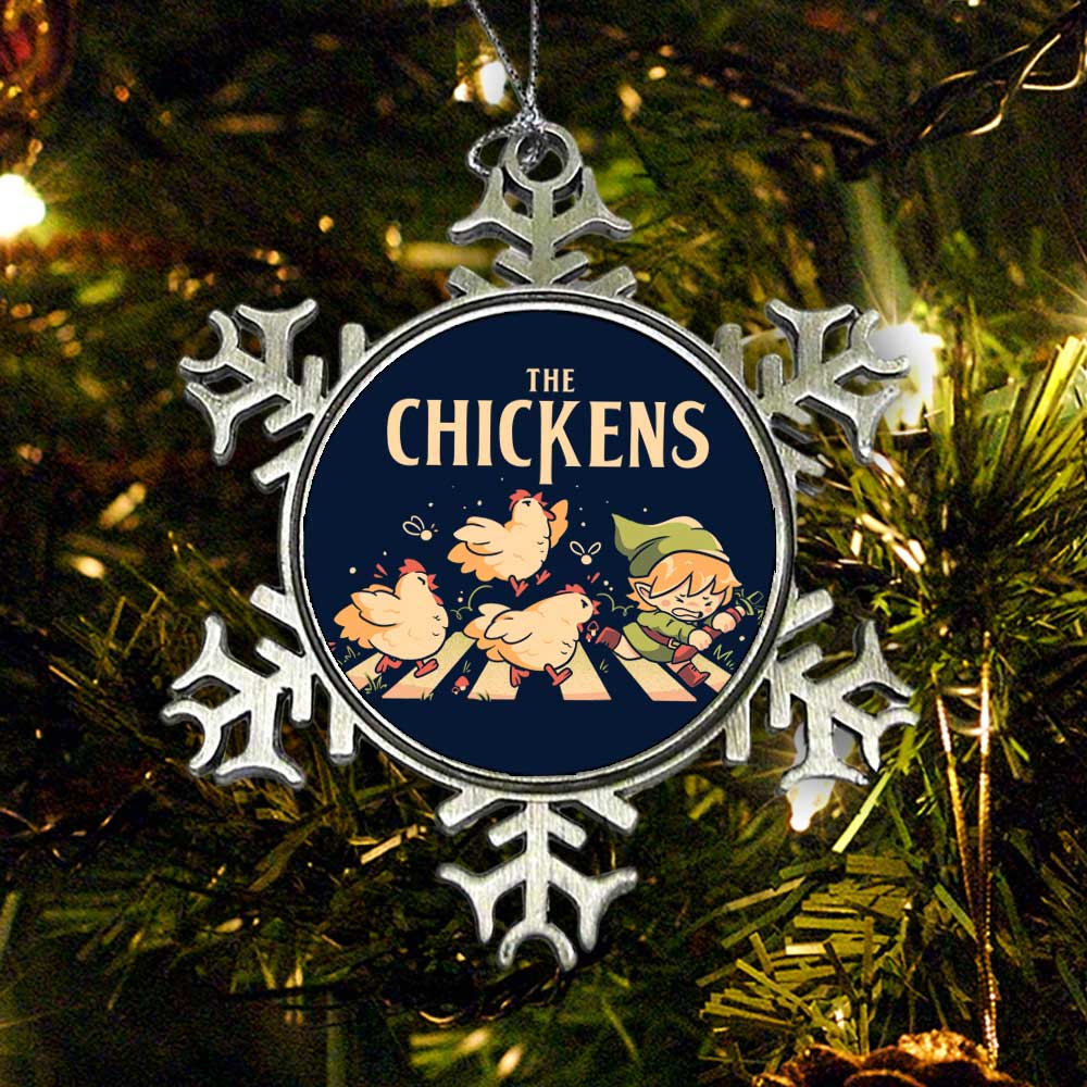 The Chickens - Ornament