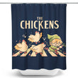 The Chickens - Shower Curtain