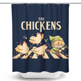 The Chickens - Shower Curtain