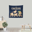 The Chickens - Wall Tapestry