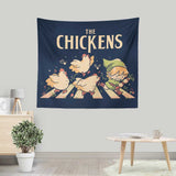 The Chickens - Wall Tapestry