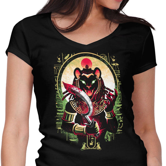 The Crimson Maw - Women's V-Neck