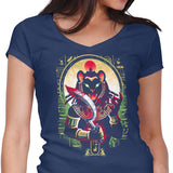 The Crimson Maw - Women's V-Neck