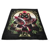 The Crimson Maw - Fleece Blanket