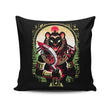 The Crimson Maw - Throw Pillow
