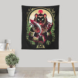 The Crimson Maw - Wall Tapestry