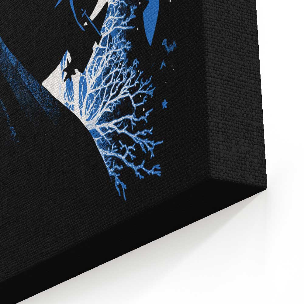 The Dark Avenger - Canvas Print