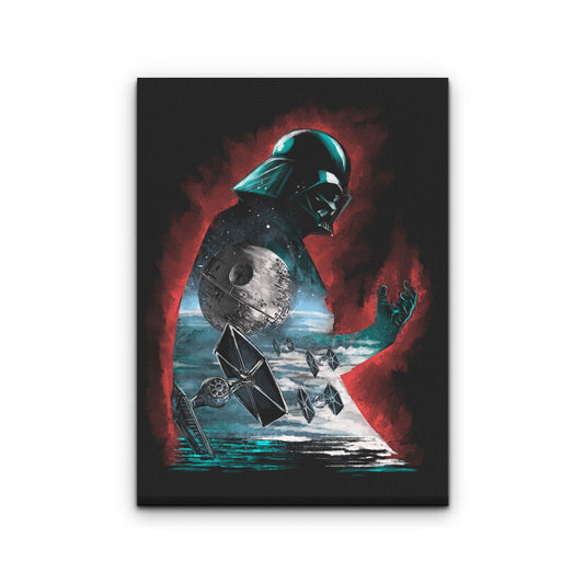 The Dark Sithlouette - Canvas Print