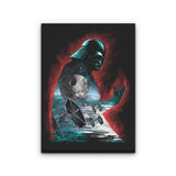 The Dark Sithlouette - Canvas Print