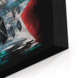 The Dark Sithlouette - Canvas Print