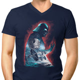 The Dark Sithlouette - Men's V-Neck