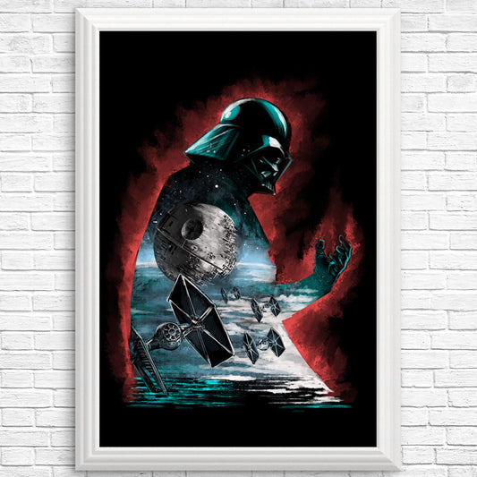 The Dark Sithlouette - Posters & Prints