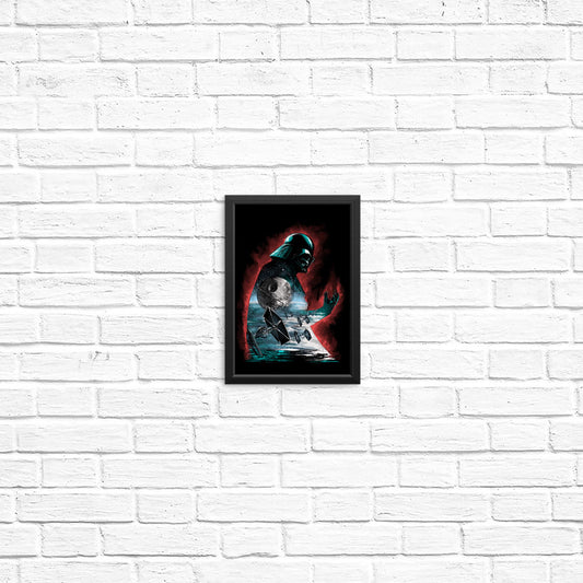 The Dark Sithlouette - Posters & Prints