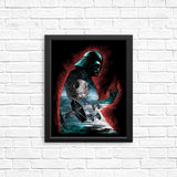 The Dark Sithlouette - Posters & Prints