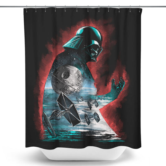The Dark Sithlouette - Shower Curtain
